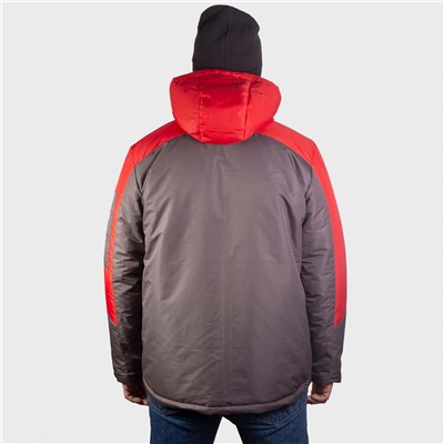 Куртка Шторм, серый с красным от фабрики Спортсоло