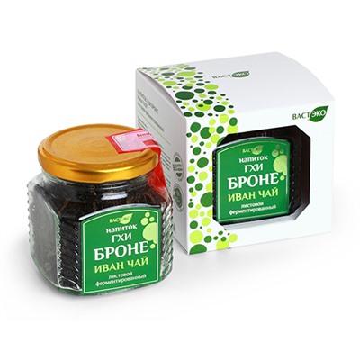 Напиток ГХИ БРОНЕ Иван-чай листовой, ферментированный, 40г