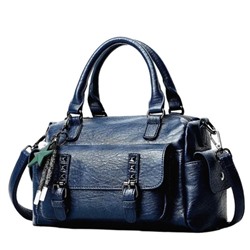Женская кожаная сумка 8815-2 BLUE
