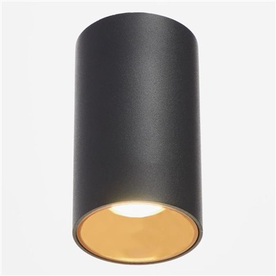 Светильник 671515/1 LED 12Вт черный-золото 7,5х7,5х15 см