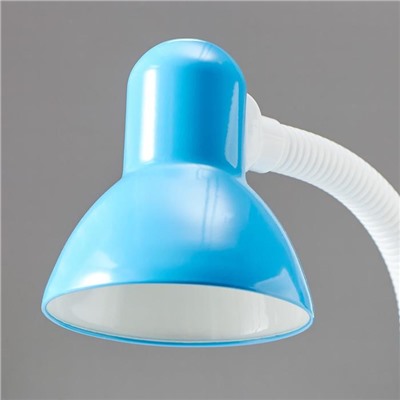 Лампа настольная 16112/1BL E27 40Вт голубой 14,5х16,5х42 см