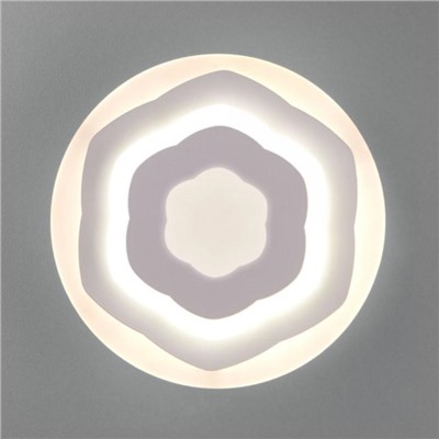 Бра Siluet, 16Вт LED 3300К, 1100лм, цвет белый