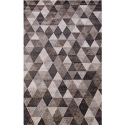 Ковёр прямоугольный Matrix D578, размер 80 х 150 см, цвет gray-brown