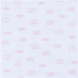 Ткань на отрез бязь плательная б/з 150 см 369/2 цвет розовый