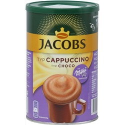 Jacobs. Cappuccino Choco Milka (растворимый) 500 гр. картонная туба
