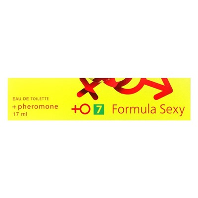 Туалетная вода женская с феромонами Formula Sexy №7, 17 мл
