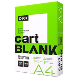Бумага "Cartblank Digi" А4, 160г/м, 250л., белизна по CIE 146%