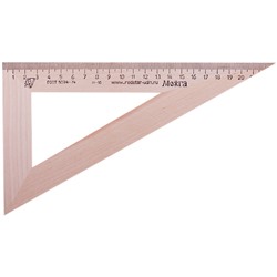 Треугольник деревянный 23см 30° (С137) "Можга"