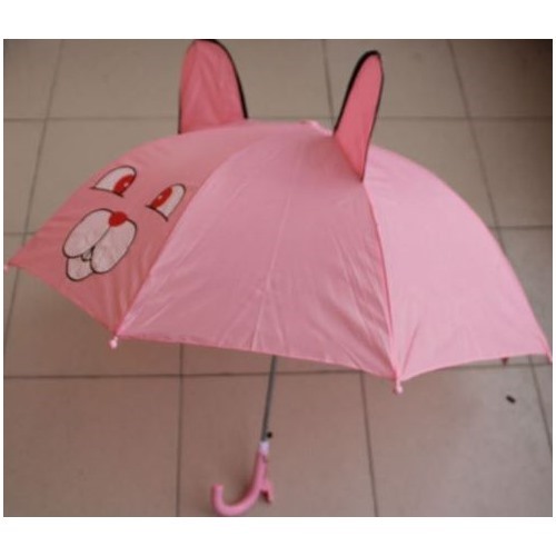 Зонт детский с ушками, полуавтомат