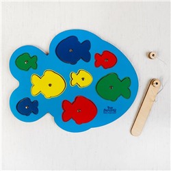 Магнитная рыбалка для детей «Рыбки», головоломка