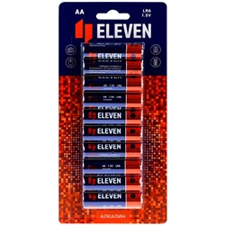 Батарейка LR6 "Eleven", алкалиновая, на блистере BL10