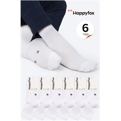 Набор базовых носков в сетку 6 пар Happy Fox