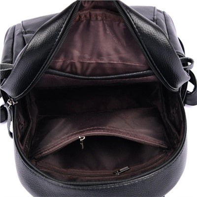 Женский кожаный рюкзак 2979-68 BLACK