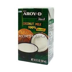 Кокосовое молоко 100% Aroy-D, Таиланд 250 мл