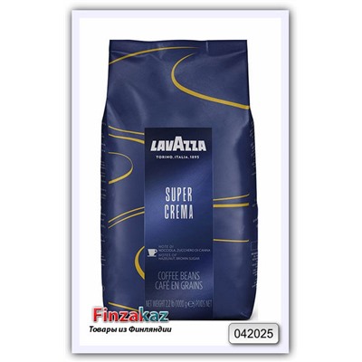 Кофе зерновой Lavazza Super Crema Aromatico 1 кг