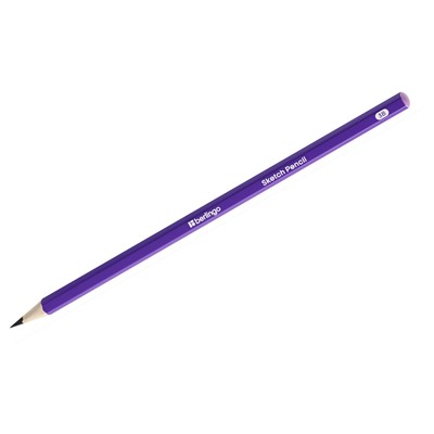Карандаш ч/гр. BERLINGO "Sketch Pencil" 3B, без ластика (SP12013) заточенный