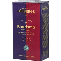 Lofbergs Lila. Kharisma (молотый) 500 гр. мягкая упаковка