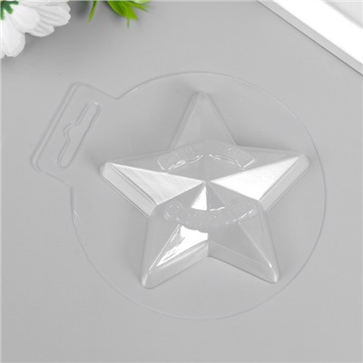 Пластиковая форма "Звезда Защитнику Отечества"