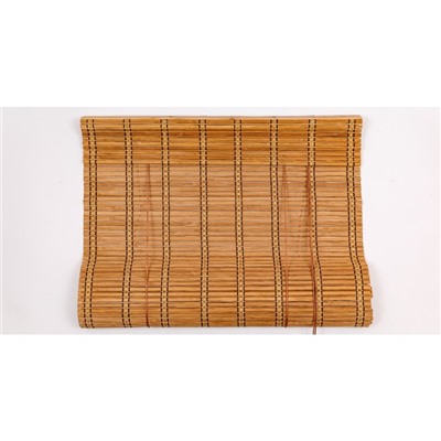 Бамбуковая рулонная штора, размеры 80х160 см