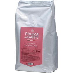PIAZZA DEL CAFFE. Gusto Classico (зерновой) 1 кг. мягкая упаковка