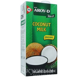 Кокосовое молоко 17-19% AROY-D, 1 л.