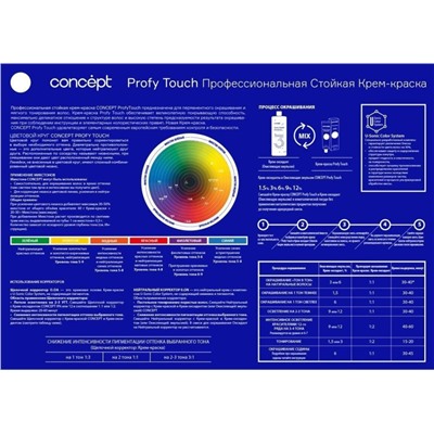 Concept Profy Touch 9.31 Профессиональный крем-краситель для волос, светлый золотисто-жемчужный, 100 мл