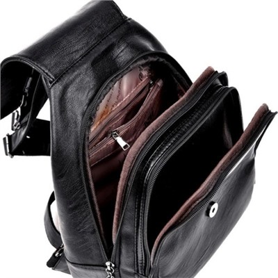 Женский кожаный рюкзак 8804-44 BLACK