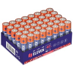 Батарейка LR6 "Eleven" Bulk, алкалиновая, в коробке по 40шт.