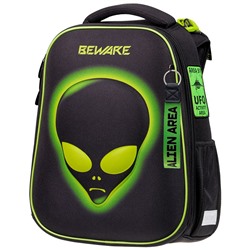 Рюкзак Berlingo Expert "Alien" (RU06121) 37*28*16см, 2 отделения, 2 кармана, анатомическая спинка