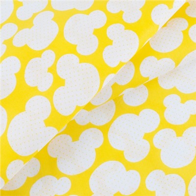 Ткань на отрез бязь плательная 150 см 1717/8 цвет желтый