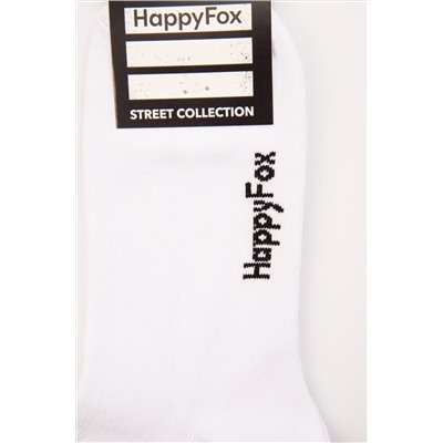 Носки с надписью Happy Fox