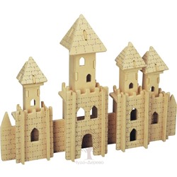 Сборная деревянная модель «Крепость»