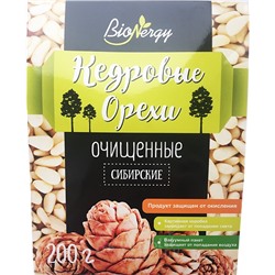 Кедровый орех Сибирский BioNergy, 200 гр.