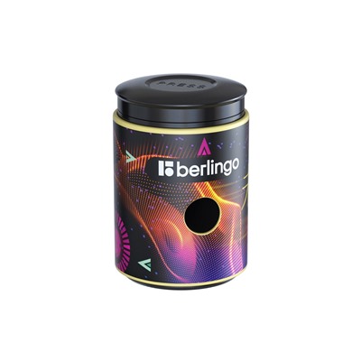 Точилка Berlingo "Futureal" пласт., 1 отв., с контейнером (BBp_15S12)