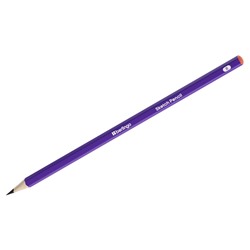 Карандаш ч/гр. BERLINGO "Sketch Pencil" B, без ластика (SP12011) заточенный