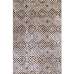 Ковёр прямоугольный Sigma 6266, 80x150 см, цвет brown-beige