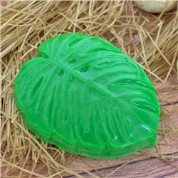 Пластиковая форма для мыла "Монстера" 7,5х2,5х9 см