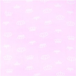Ткань на отрез бязь плательная 150 см 1694/2 цвет розовый