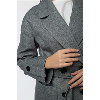 01-11452 Пальто женское демисезонное (пояс)