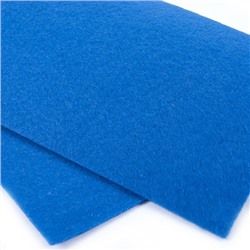 Фетр листовой мягкий IDEAL 1 мм 20х30 см FLT-S1 упаковка 10 листов цвет 675 синий