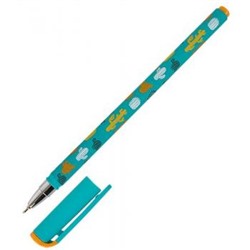 Ручка шариковая масляная 0.5мм "Slim Soft. LOREX COLOR EXPLOSION.CACTUS" синяя LXOPSS-CE2 LOREX {Китай}