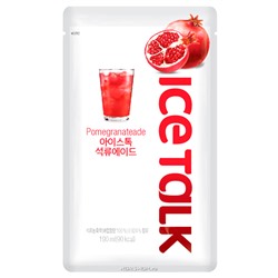 Напиток со вкусом граната Pomegranate Ade Ice Talk, Корея, 190 мл