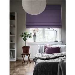 Римская штора Blackout, 100х175 см, цвет фиолетовый