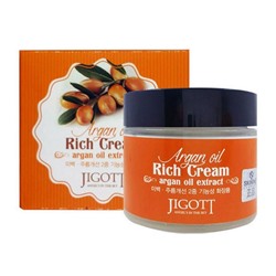 Jigott Питательный крем для лица с аргановым маслом, 70 мл