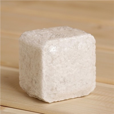 Соляной брикет куб "Пихта" 200 г "Добропаровъ"