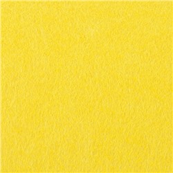 Фетр листовой жесткий IDEAL 1 мм 20х30 см FLT-H1 упаковка 10 листов цвет 643 желтый