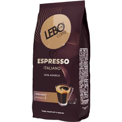 LEBO. Espresso. Italiano (зерновой) 220 гр. мягкая упаковка