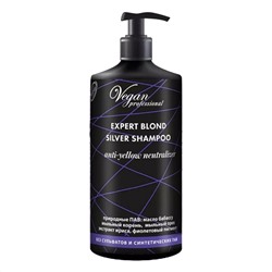 Nexxt Century Шампунь для светлых волос с антижелтым эффектом / Vegan Professional Expert Blond Silver Shampoo, 1000 мл