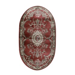Ковер овальный «Версаль», размер 80x150 см