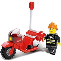 Пожарный мотоцикл 25дет (Артикул: 29034)